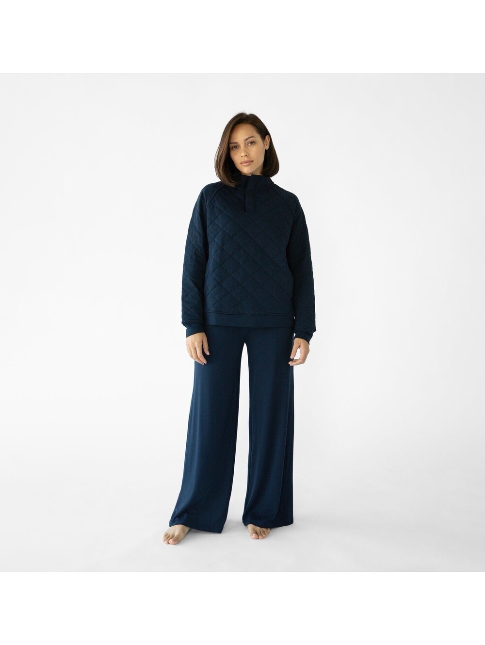 Cozy Earth Bamboo Ultra Soft Wide Leg Pull On Pant Sz XL NWT $98